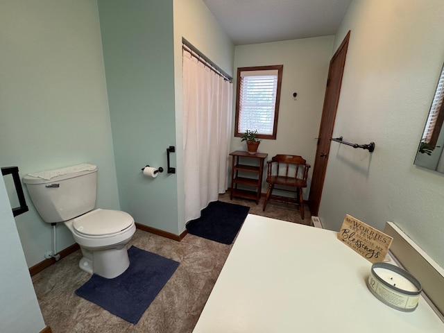 bathroom with toilet