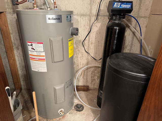 utilities with water heater