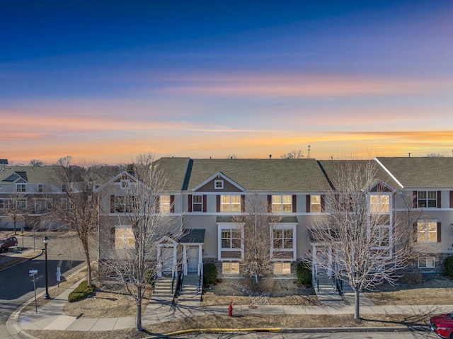 view of townhome / multi-family property