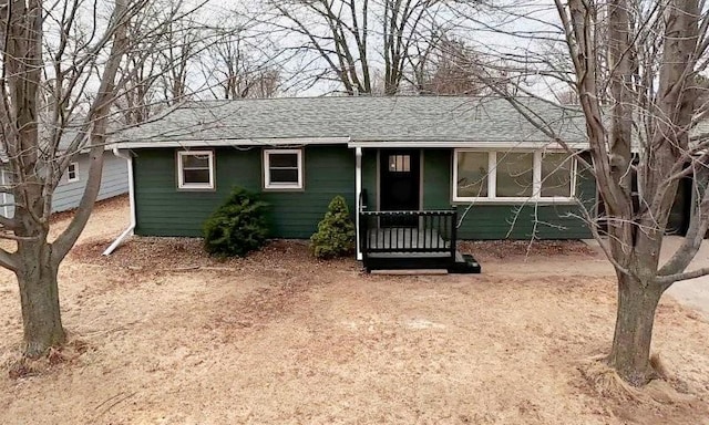 view of ranch-style home