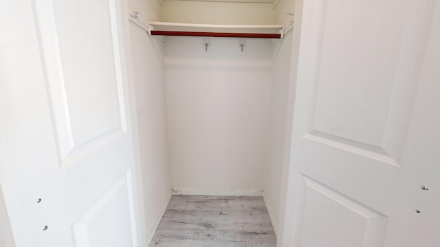 view of closet