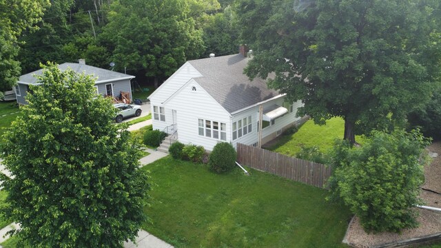 404 Vine St, Fergus Falls, MN 56537 - aerial view of property and surrounding area