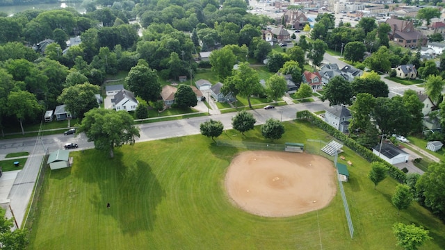 404 Vine St, Fergus Falls, MN 56537 - aerial perspective of suburban area