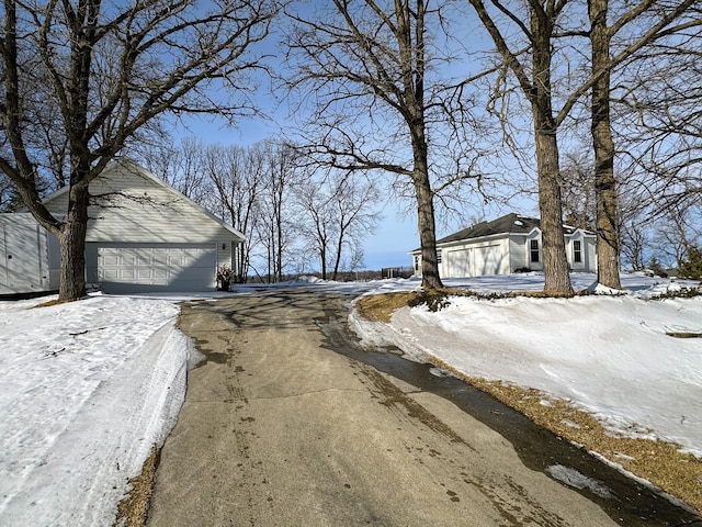 view of road