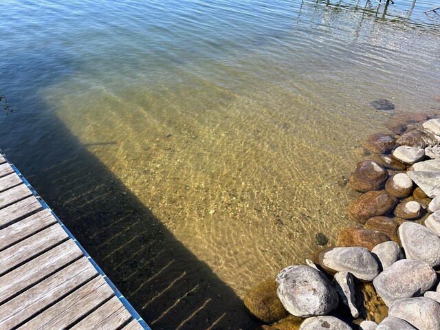 43561 Paul Lake Dr, Edna Twp, MN 56573 - view of dock with a water view