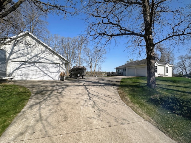 43561 Paul Lake Dr, Edna Twp, MN 56573 - view of road with concrete driveway