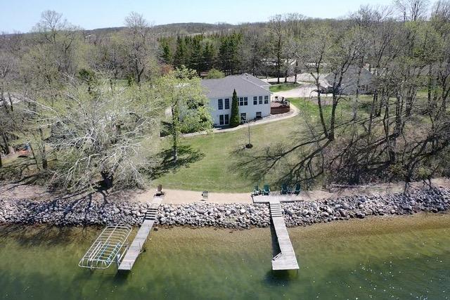 43561 Paul Lake Dr, Edna Twp, MN 56573 - view of subject property featuring a nearby body of water