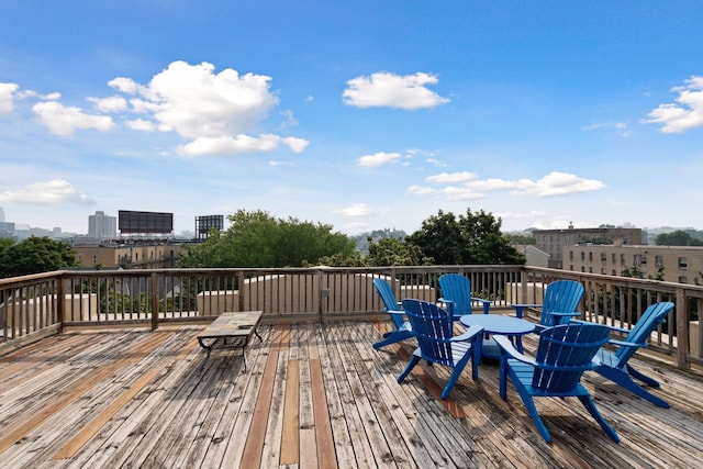 view of deck