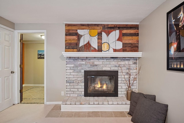 2500 Urbandale Ln N, Plymouth, MN 55447 - detailed view of a fireplace and baseboards