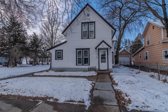 view of front of house