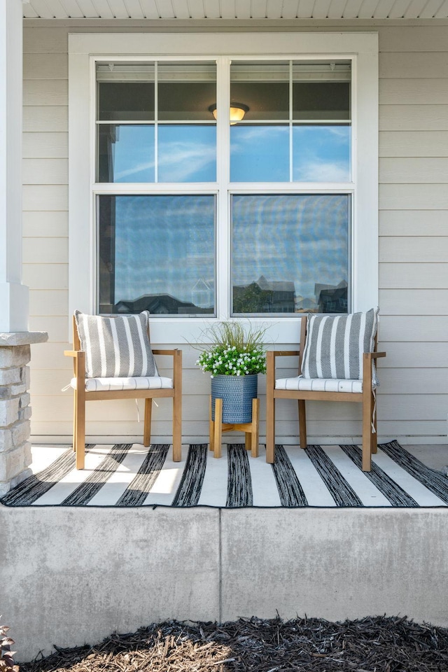 view of patio featuring outdoor lounge area