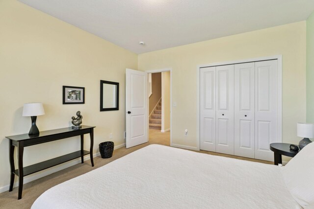 8160 Virginia Ln, Savage, MN 55378 - bedroom featuring carpet floors and a closet