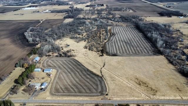 13959 55th St NE, Foley, MN 56329 - aerial overview of property's location featuring rural landscape
