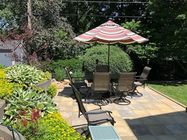 view of patio