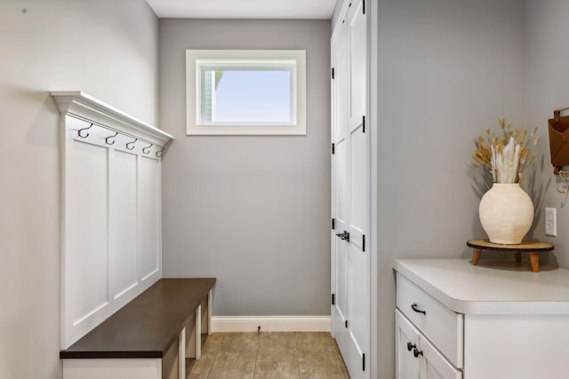 view of mudroom