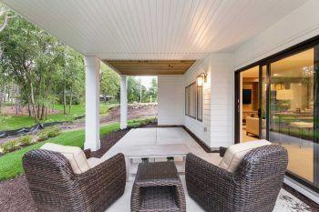 view of patio / terrace with an outdoor living space