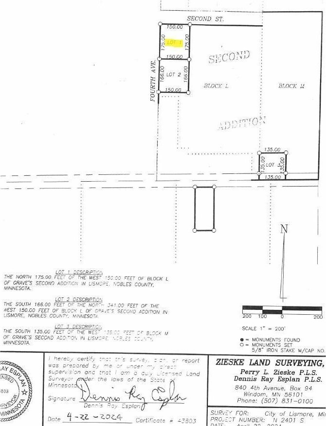 TBD 4th Ave, Lismore, MN 56155
