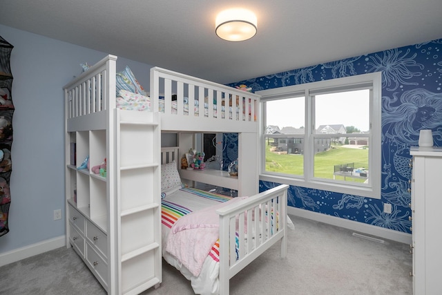 992 Southwell Enclave NE, Byron, MN 55920 - carpeted bedroom featuring wallpapered walls, visible vents, and baseboards