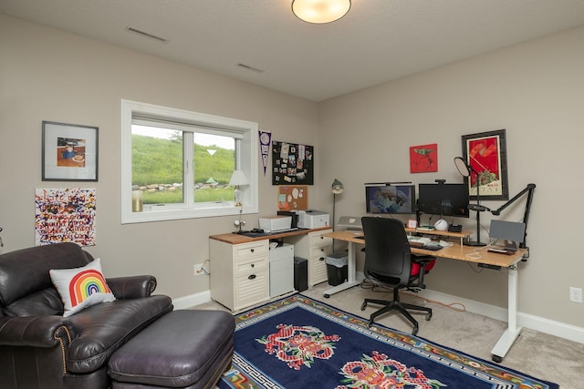 992 Southwell Enclave NE, Byron, MN 55920 - carpeted office with baseboards and visible vents