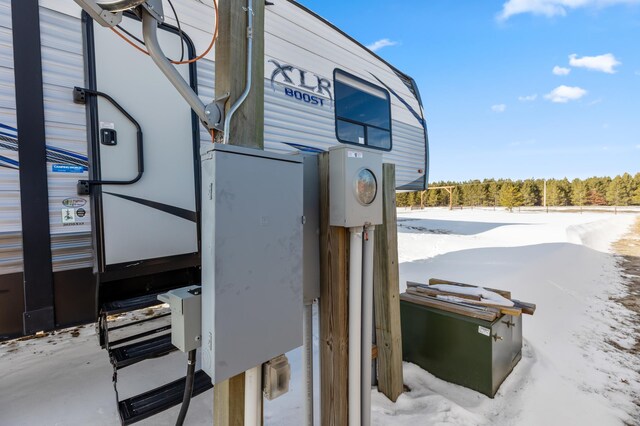 15743 County Road 31, Menahga, MN 56464 - exterior view of electric meter