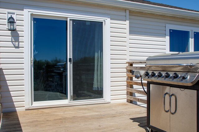15743 County Road 31, Menahga, MN 56464 - deck featuring a grill