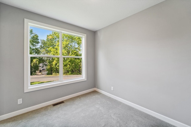 empty room featuring carpet