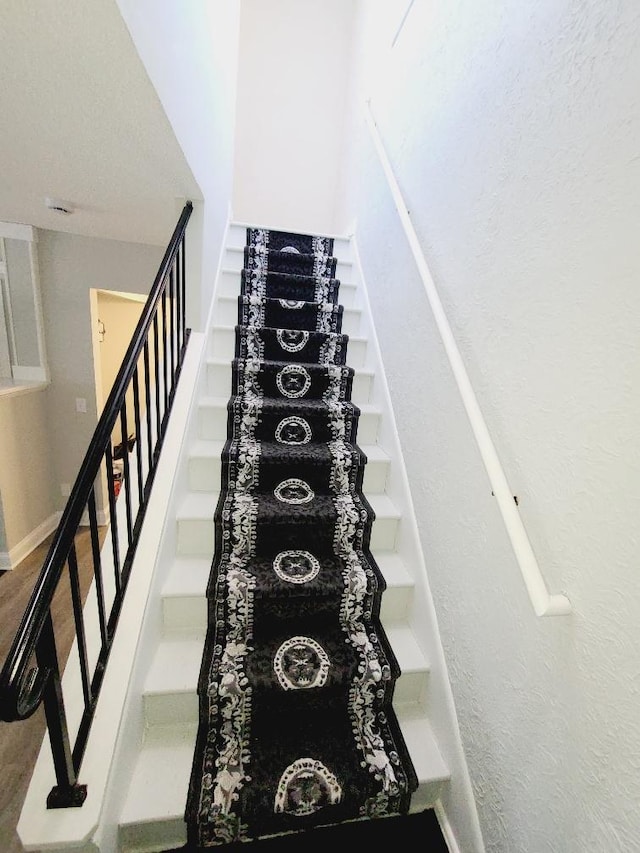 view of staircase