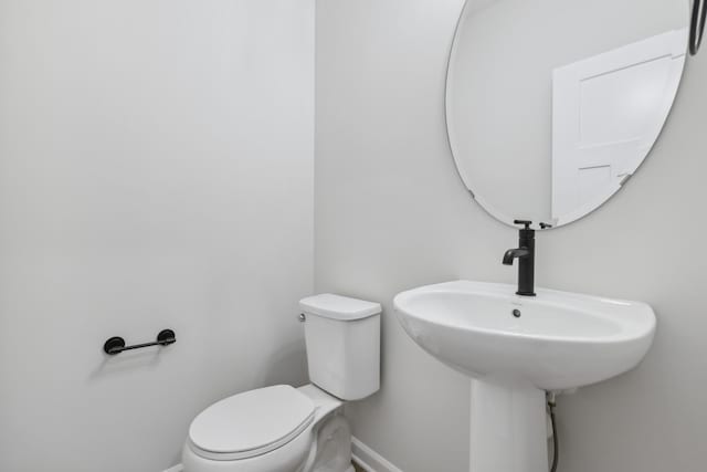 bathroom with toilet