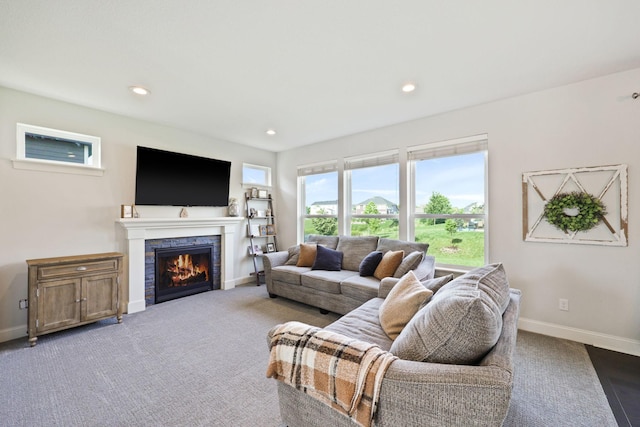 view of living room