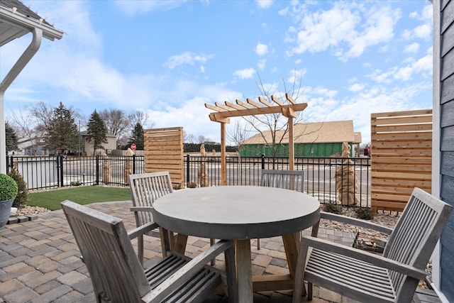 view of patio / terrace