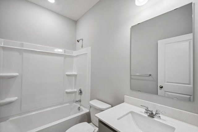 13617 Aulden Ave, Rosemount, MN 55068 - full bathroom with shower / bath combination, vanity, and toilet