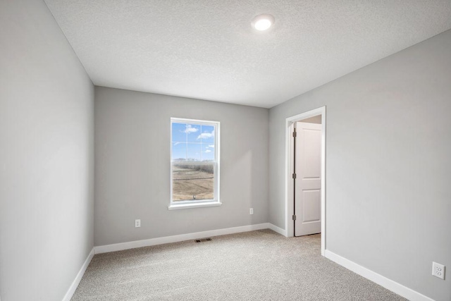 13617 Aulden Ave, Rosemount, MN 55068 - unfurnished room featuring a textured ceiling, visible vents, baseboards, and light carpet