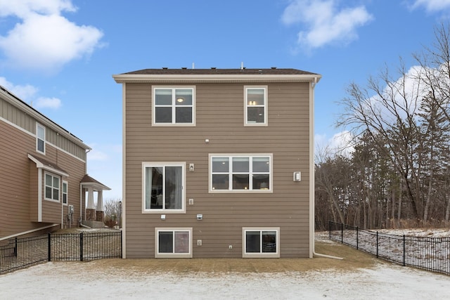 view of rear view of house