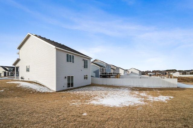 view of rear view of house