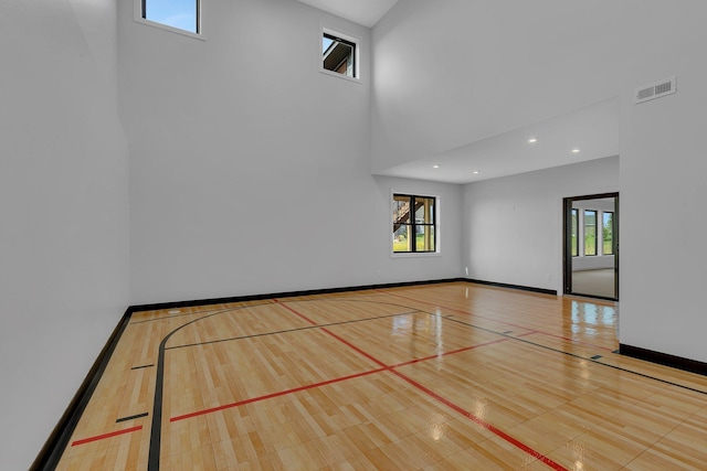 view of sport court