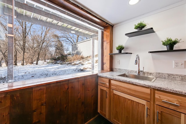 kitchen with sink