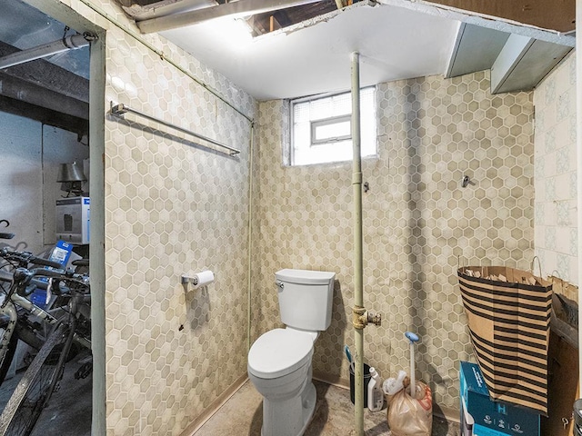 bathroom with toilet