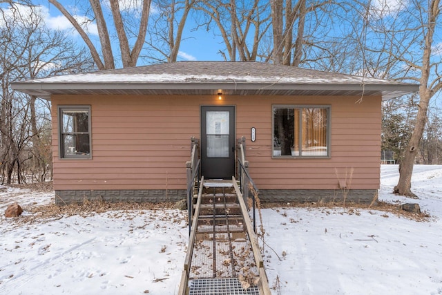 view of bungalow-style house