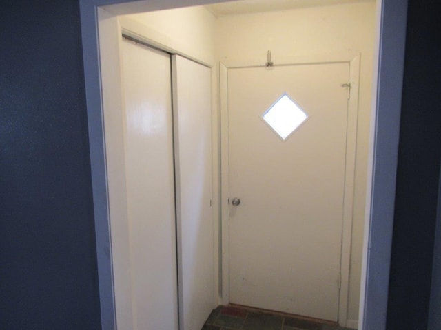 view of doorway to outside