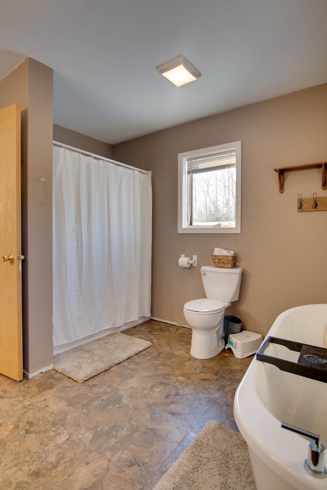 bathroom with toilet