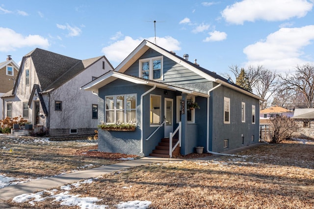 view of bungalow-style house