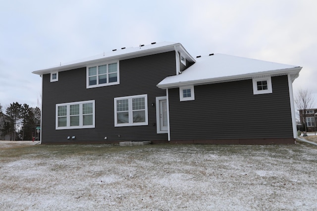 view of rear view of house