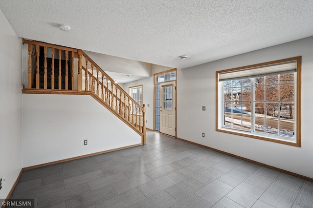 interior space featuring a wealth of natural light