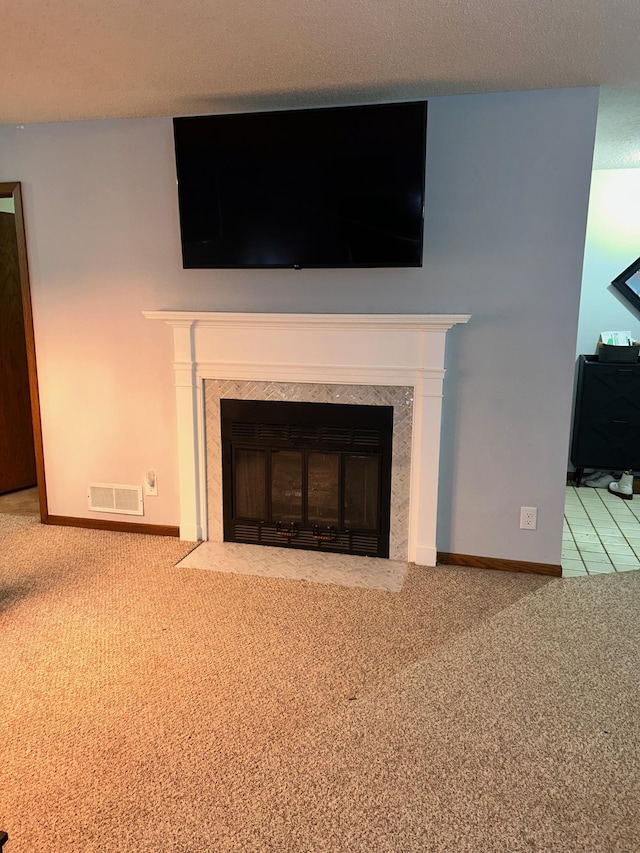 interior details with carpet floors