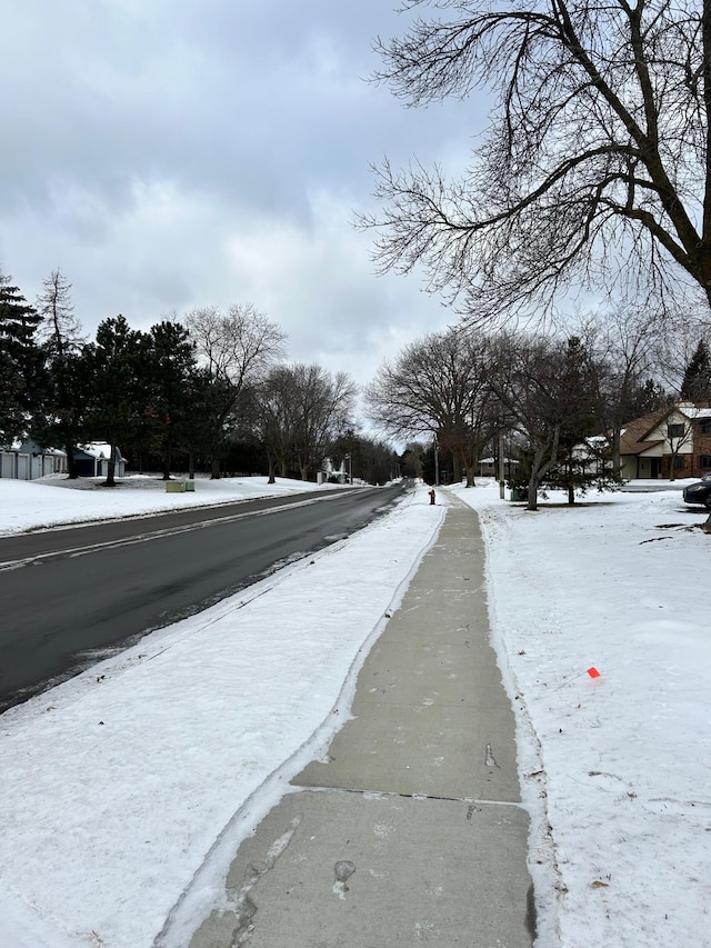 view of street