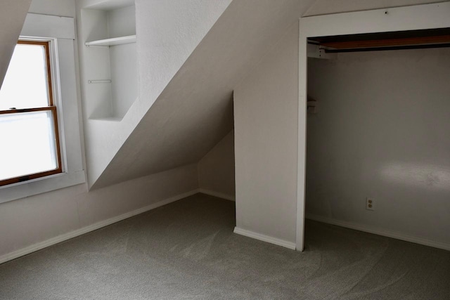 bonus room with carpet floors and plenty of natural light