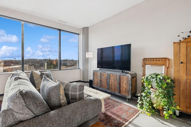 view of living room