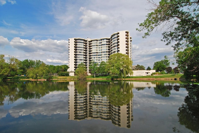 property view of water