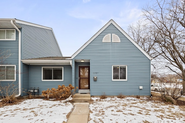 view of bungalow-style house