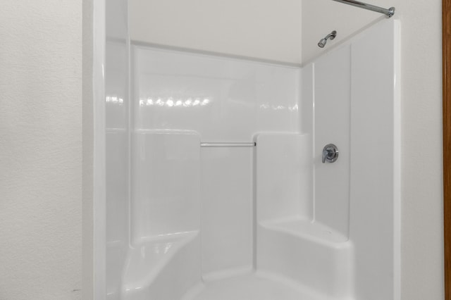 bathroom with walk in shower